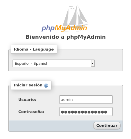 phpMyAdmin