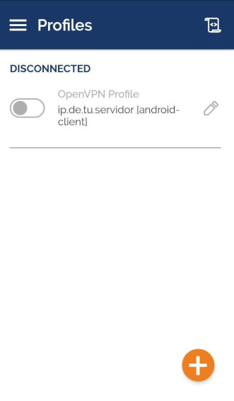 Iniciando conexión VPN
